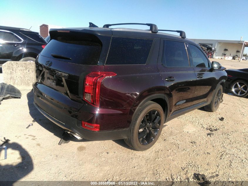 2022 HYUNDAI PALISADE SEL VIN: KM8R44HE1NU417688