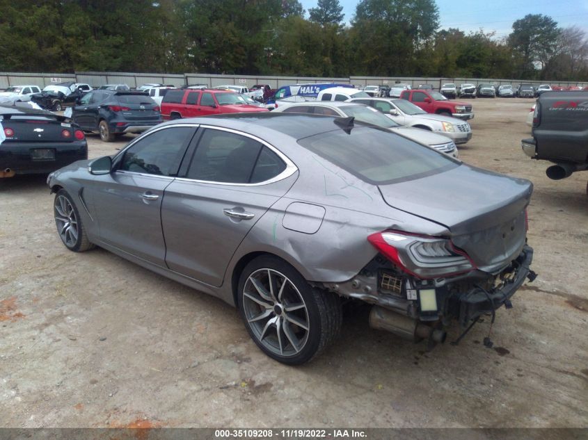 2020 GENESIS G70 3.3T VIN: KMTG74LE5LU055650