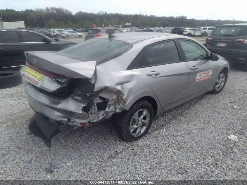 2021 HYUNDAI ELANTRA SE VIN: 5NPLL4AG4MH051579