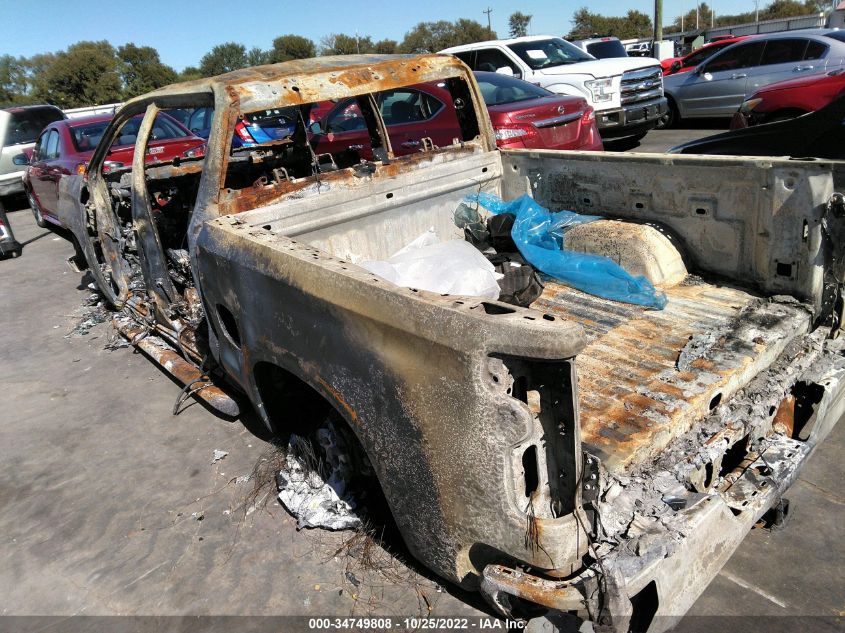 2021 CHEVROLET SILVERADO 1500 CUSTOM VIN: 1GCPWBEK0MZ380039