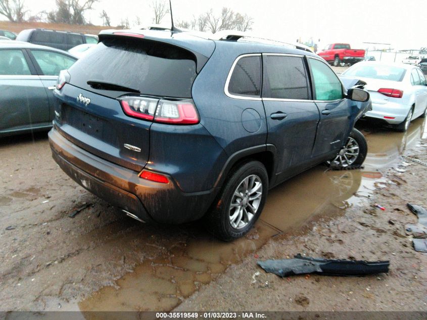 2021 JEEP CHEROKEE LATITUDE LUX VIN: 1C4PJMMX8MD108651