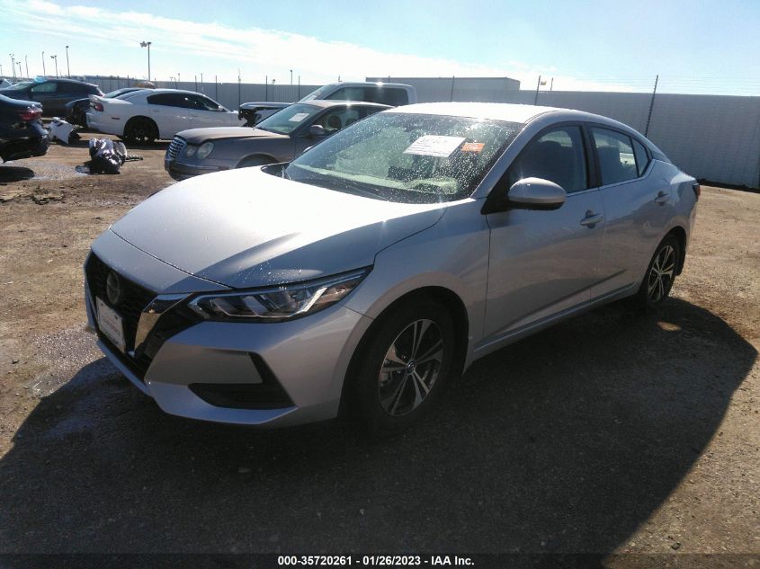 2022 NISSAN SENTRA SV VIN: 3N1AB8CVXNY296889