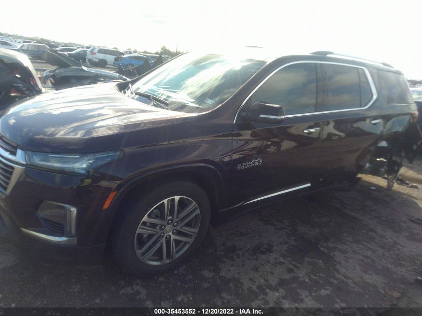 2023 CHEVROLET TRAVERSE HIGH COUNTRY VIN: 1GNERNKW4PJ102021