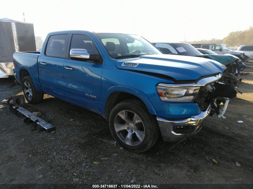 2020 RAM 1500 LARAMIE VIN: 1C6SRFJT6LN413498