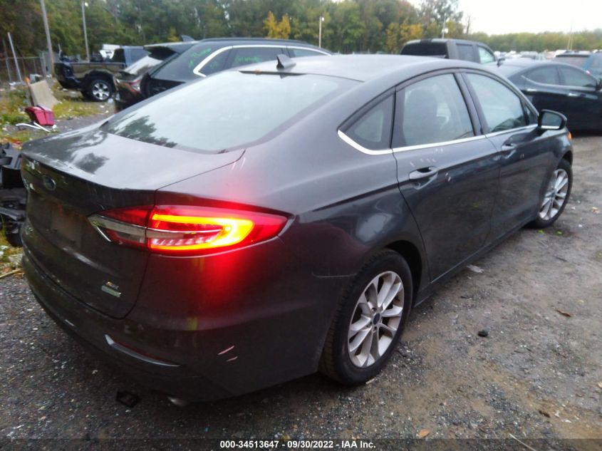 2020 FORD FUSION SE VIN: 3FA6P0HD8LR252697