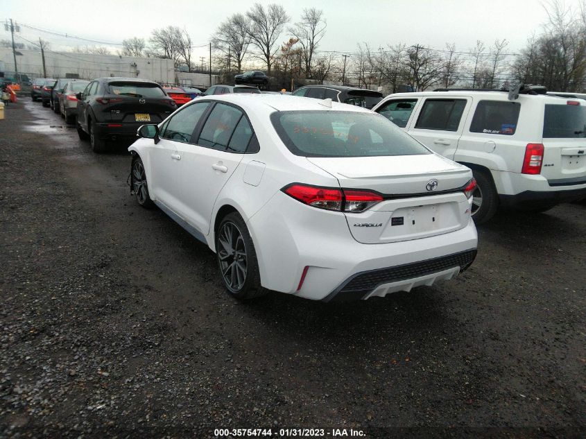 2022 TOYOTA COROLLA SE/SE NIGHTSHADE/APEX SE VIN: 5YFS4MCEXNP119148