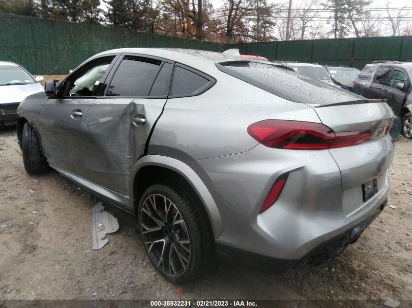 2022 BMW X6 M VIN: 5YMCY0C00N9N24549