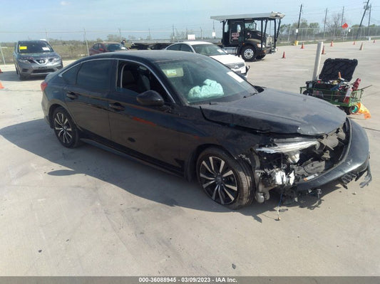 2022 HONDA CIVIC SEDAN EX VIN: JHMFE1F77NX003013