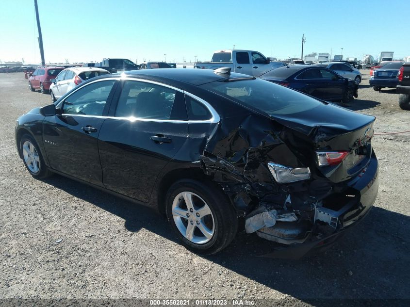2020 CHEVROLET MALIBU LS VIN: 1G1ZB5ST2LF073483