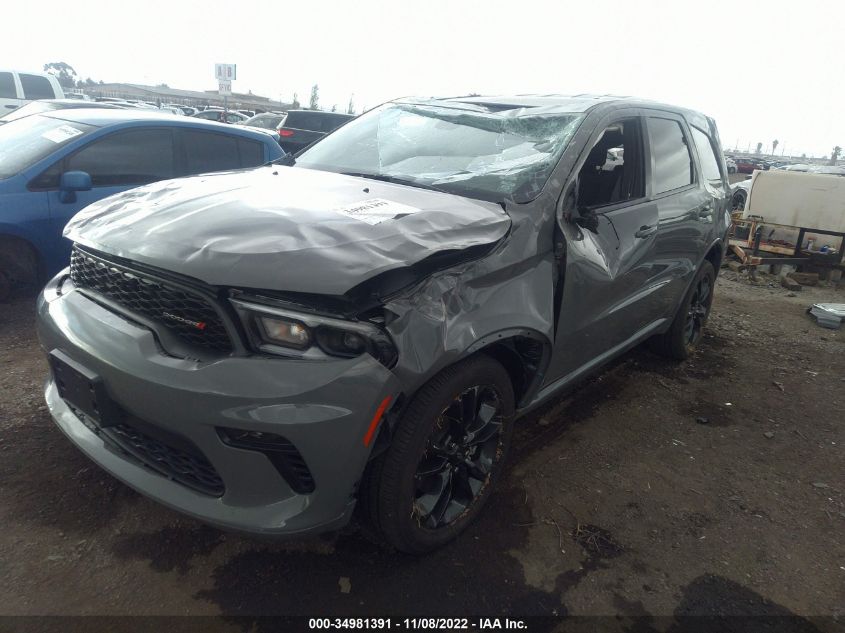 2021 DODGE DURANGO GT VIN: 1C4RDJDG4MC690896