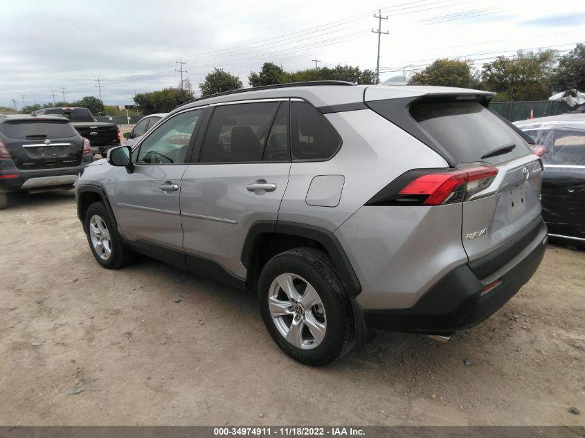 2021 TOYOTA RAV4 XLE VIN: 2T3W1RFV2MW157190
