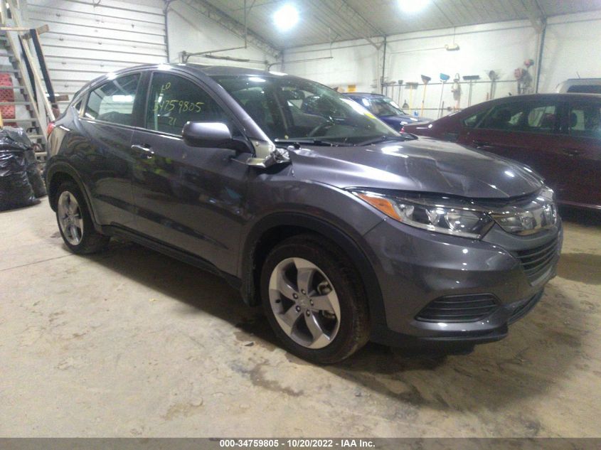 2021 HONDA HR-V LX VIN: 3CZRU6H33MM721939