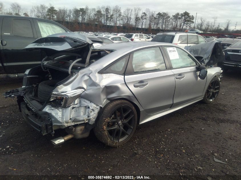 2022 HONDA CIVIC SEDAN SPORT VIN: 2HGFE2F59NH575745