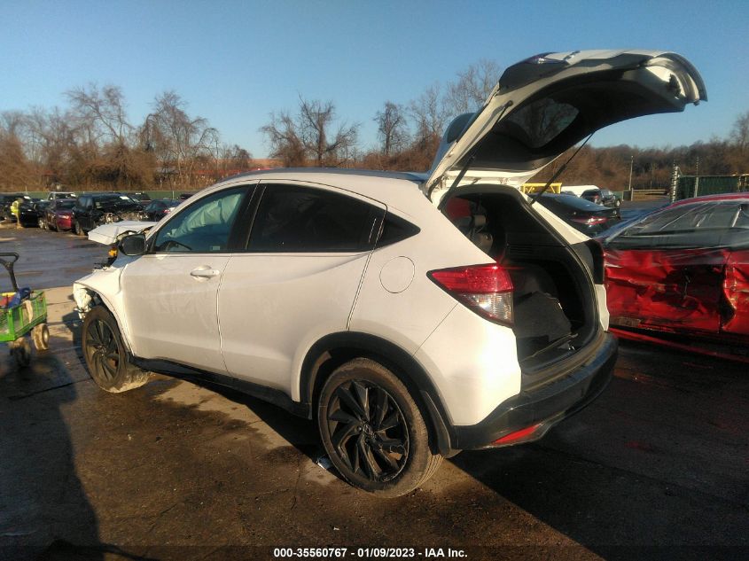 2022 HONDA HR-V SPORT VIN: 3CZRU6H16NM740680