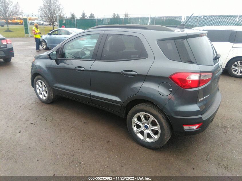 2020 FORD ECOSPORT SE VIN: MAJ3S2GE6LC323742