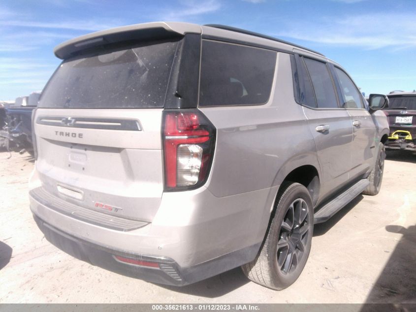 2022 CHEVROLET TAHOE RST VIN: 1GNSCRKD1NR345018
