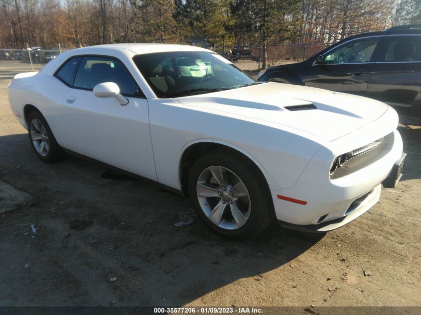 2022 DODGE CHALLENGER SXT VIN: 2C3CDZAG3NH144330