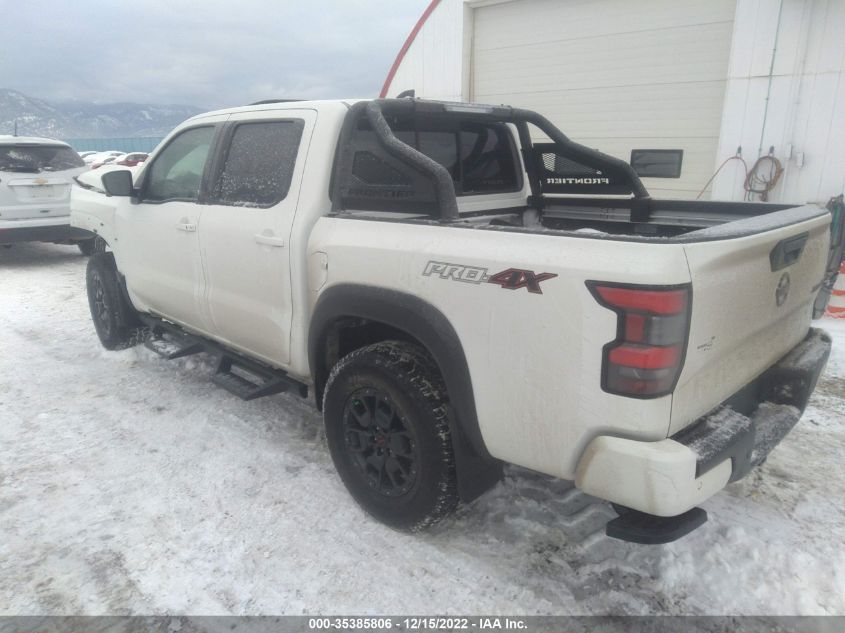 2022 NISSAN FRONTIER PRO-4X VIN: 1N6ED1EK0NN619781