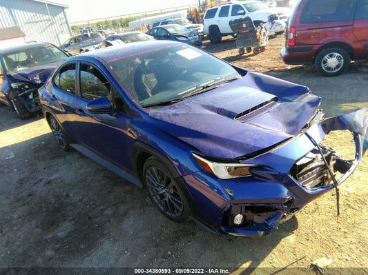 2022 SUBARU WRX GT VIN: JF1VBAU64N8010419