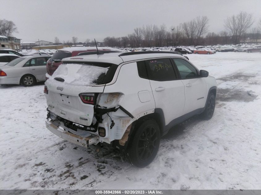 2022 JEEP COMPASS LATITUDE LUX VIN: 3C4NJDFB9NT127861