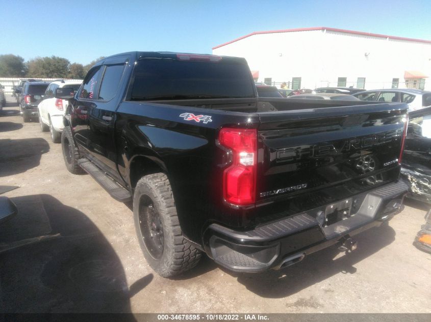 2020 CHEVROLET SILVERADO 1500 CUSTOM VIN: 3GCUYBEF7LG200411