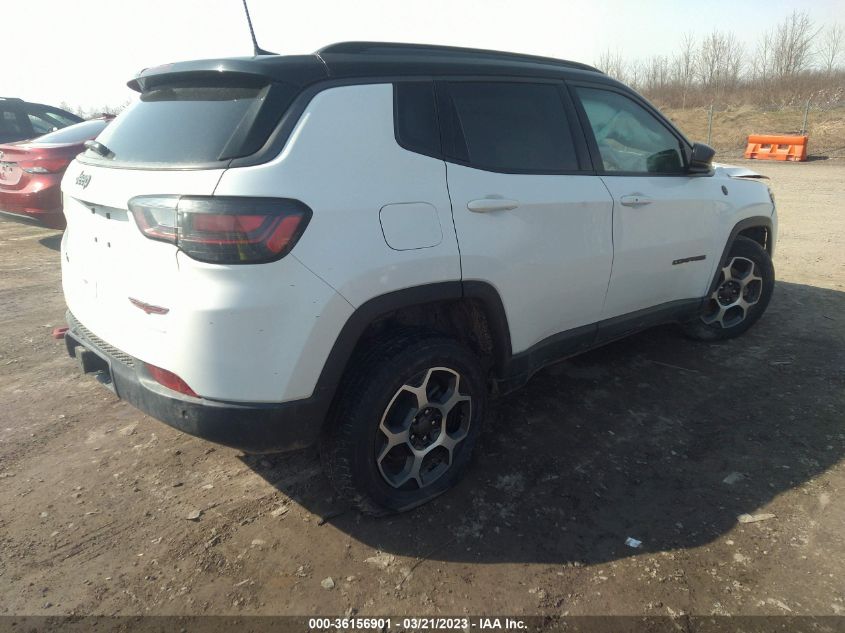 2022 JEEP COMPASS TRAILHAWK VIN: 3C4NJDDB4NT114857