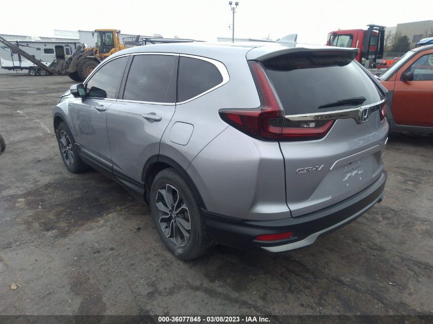 2022 HONDA CR-V HYBRID EX-L VIN: 5J6RT6H83NL018102