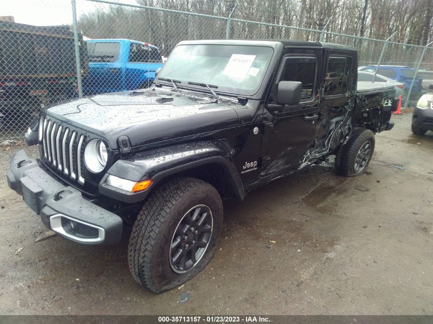 2022 JEEP GLADIATOR OVERLAND VIN: 1C6HJTFG5NL106611