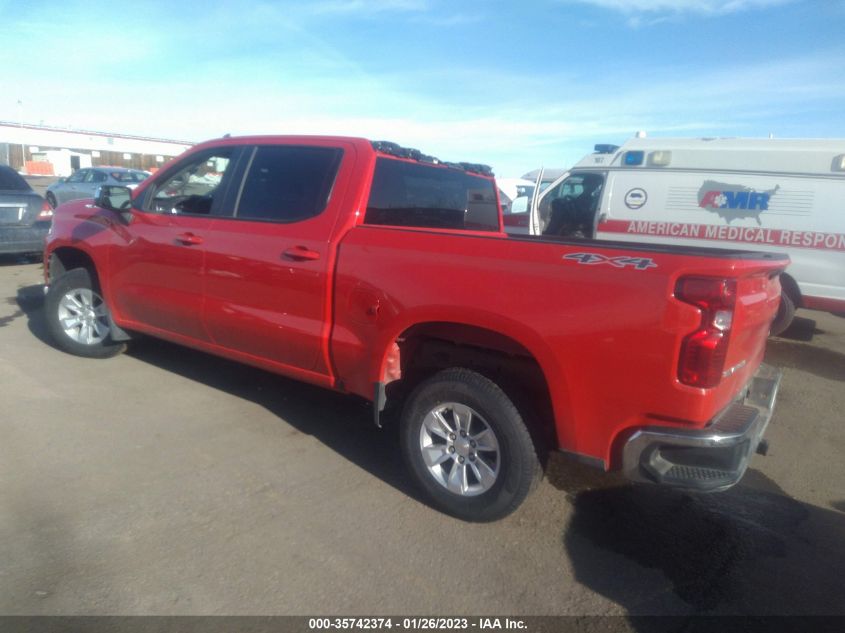 2021 CHEVROLET SILVERADO 1500 LT VIN: 1GCUYDED4MZ428555