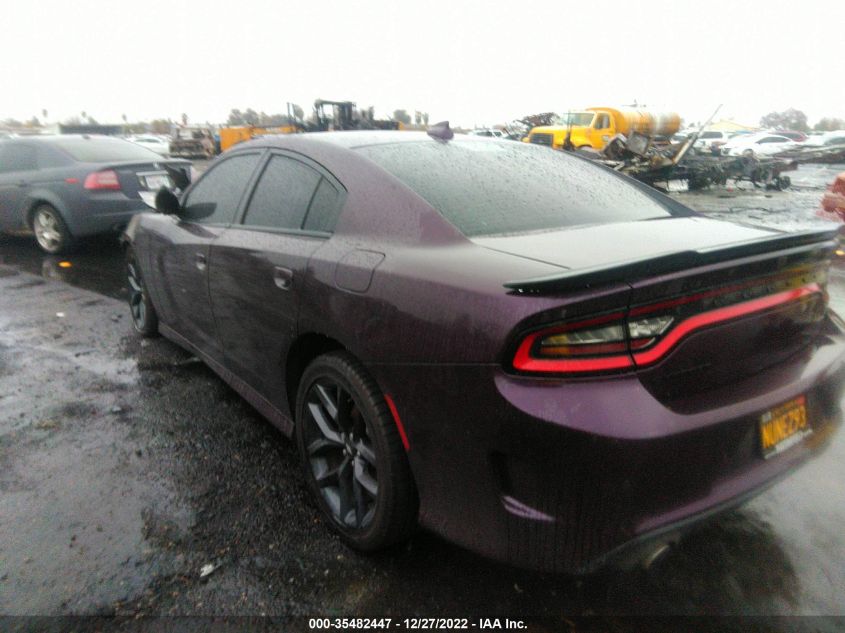 2021 DODGE CHARGER GT VIN: 2C3CDXHG0MH618761
