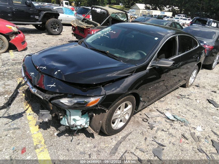 2020 CHEVROLET MALIBU LS VIN: 1G1ZB5ST5LF014590