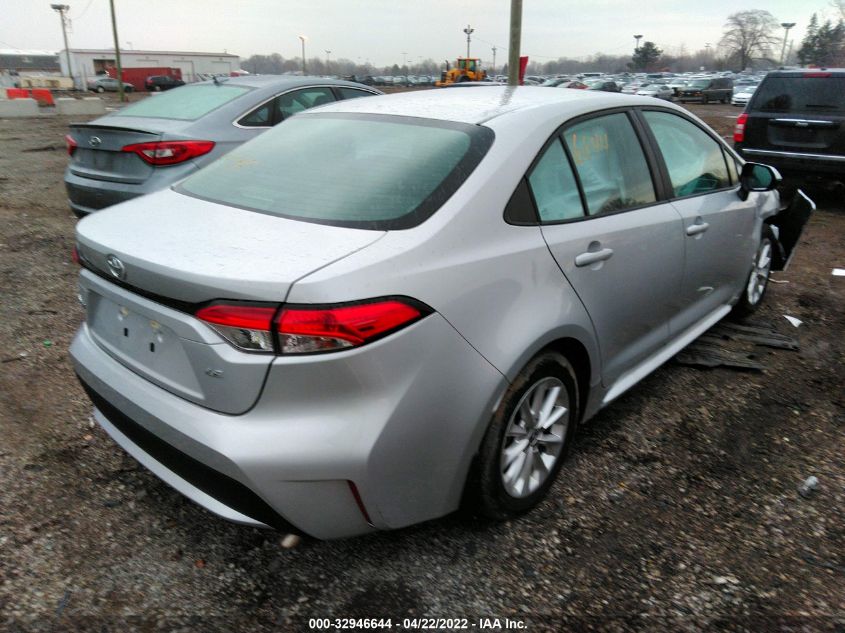 2021 TOYOTA COROLLA L/LE/XLE VIN: 5YFBPMBE1MP206492