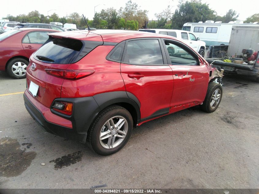 2021 HYUNDAI KONA SE VIN: KM8K12AA5MU674695