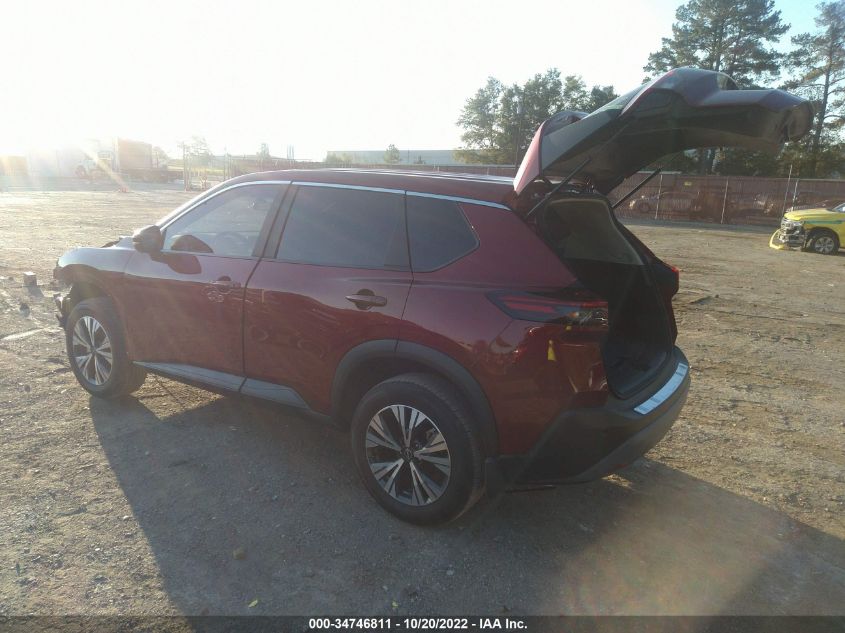 2022 NISSAN ROGUE SV VIN: 5N1BT3BA1NC732436