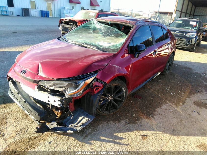 2022 TOYOTA COROLLA SE/SE NIGHTSHADE/APEX SE VIN: 5YFS4MCE9NP104026
