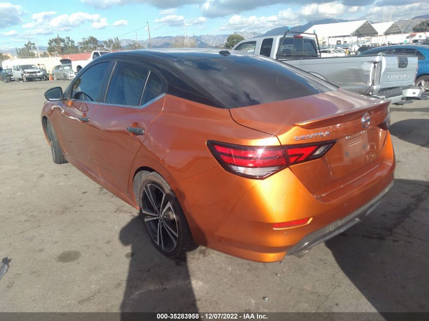 2022 NISSAN SENTRA SR VIN: 3N1AB8DV0NY202808