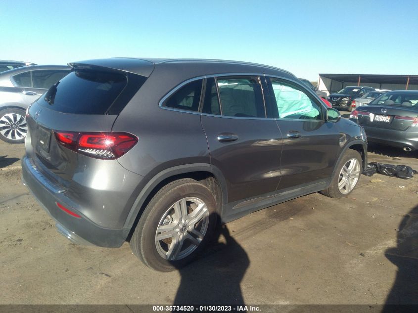 2021 MERCEDES-BENZ GLA VIN: W1N4N4GB8MJ204541
