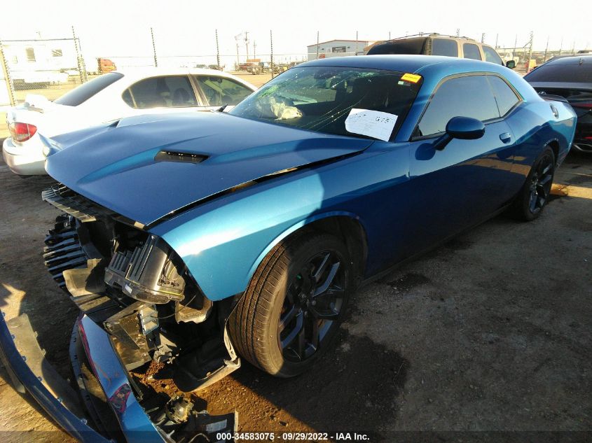 2021 DODGE CHALLENGER SXT VIN: 2C3CDZAG8MH555916