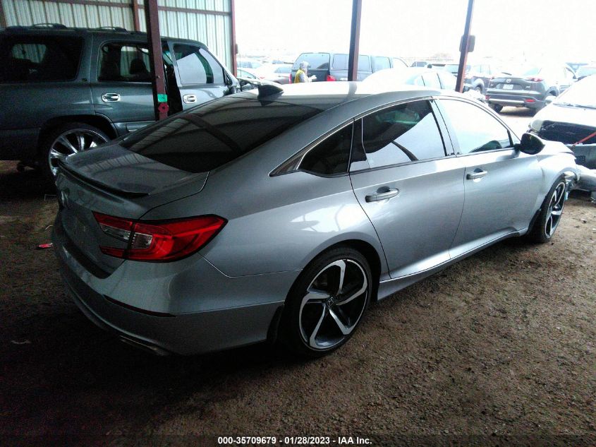 2022 HONDA ACCORD SEDAN SPORT VIN: 1HGCV1F39NA002399
