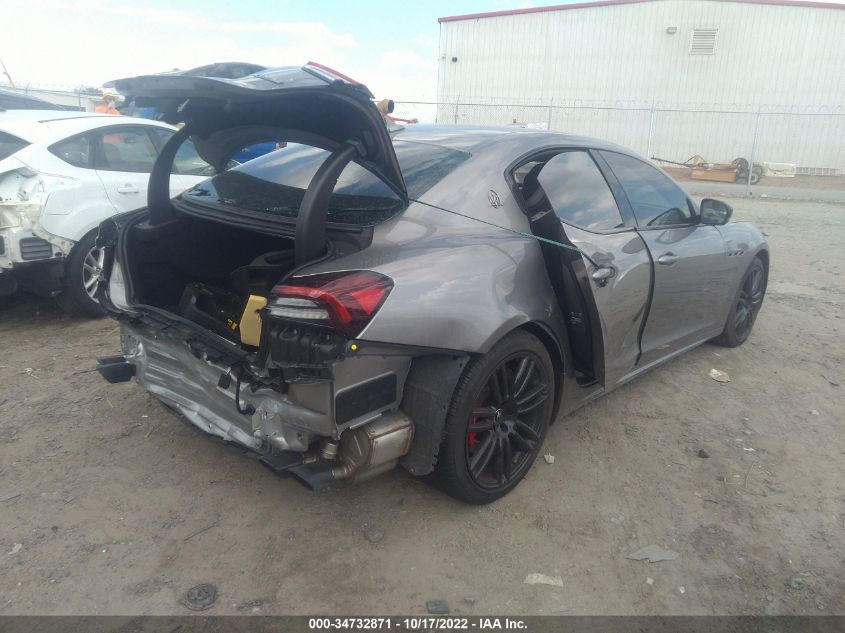 2021 MASERATI GHIBLI VIN: ZAM57XSA5M1365625