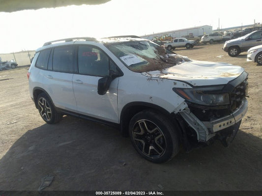2022 HONDA PASSPORT ELITE VIN: 5FNYF8H07NB000042