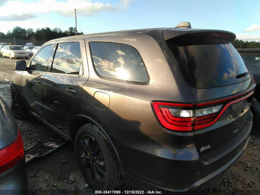 2021 DODGE DURANGO GT VIN: 1C4RDHDG5MC551658