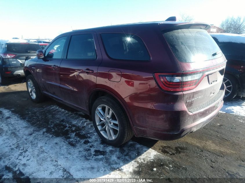 2022 DODGE DURANGO R/T VIN: 1C4SDJCT4NC106224