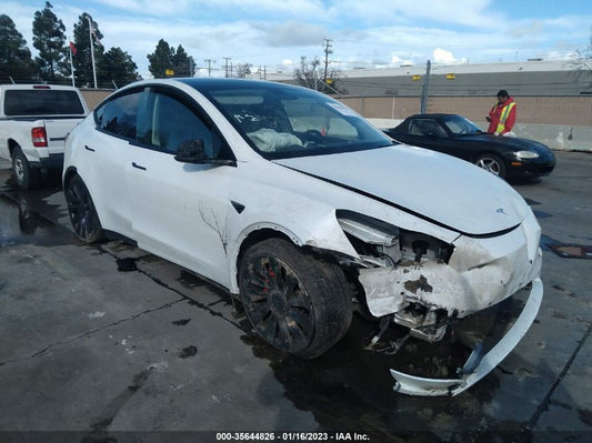 2022 TESLA MODEL Y PERFORMANCE VIN: 7SAYGDEF6NF382436