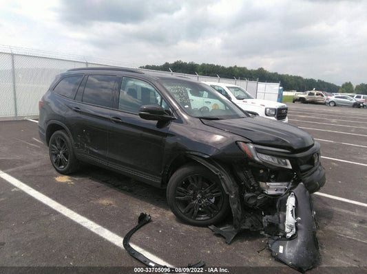 2022 HONDA PILOT BLACK EDITION VIN: 5FNYF6H71NB050078