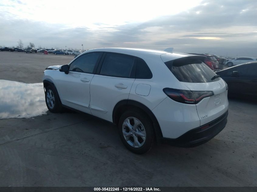 2023 HONDA HR-V LX VIN: 3CZRZ1H31PM702539