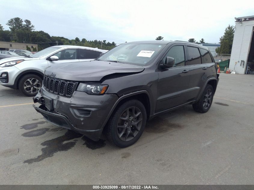 2021 JEEP GRAND CHEROKEE 80TH ANNIVERSARY VIN: 1C4RJFBG7MC676046