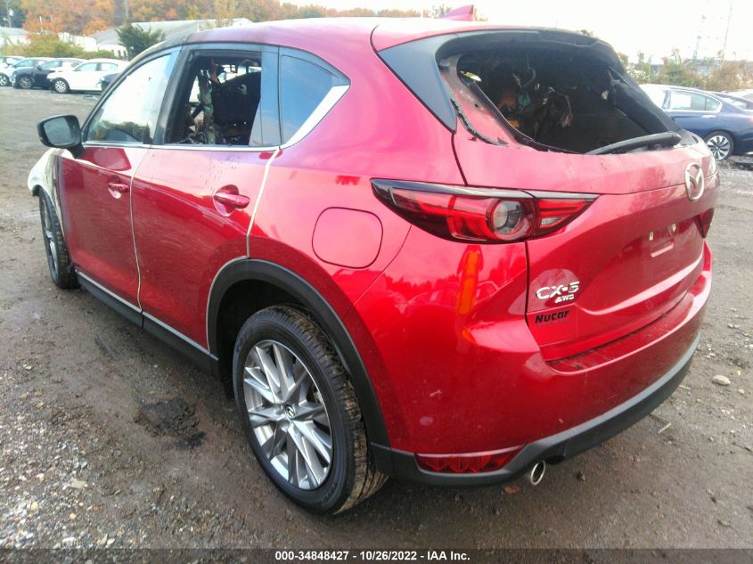2021 MAZDA CX-5 GRAND TOURING VIN: JM3KFBDM2M0372680