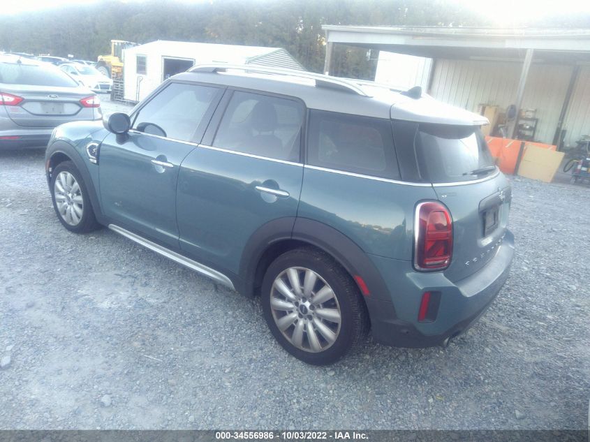 2022 MINI COUNTRYMAN COOPER S VIN: WMZ83BR02N3N61234