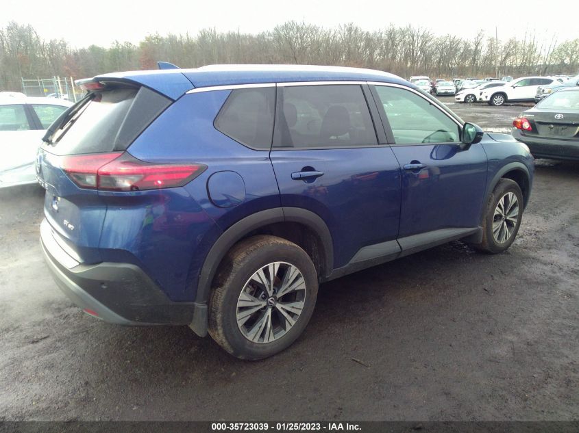 2022 NISSAN ROGUE SV VIN: 5N1BT3BB6NC672792